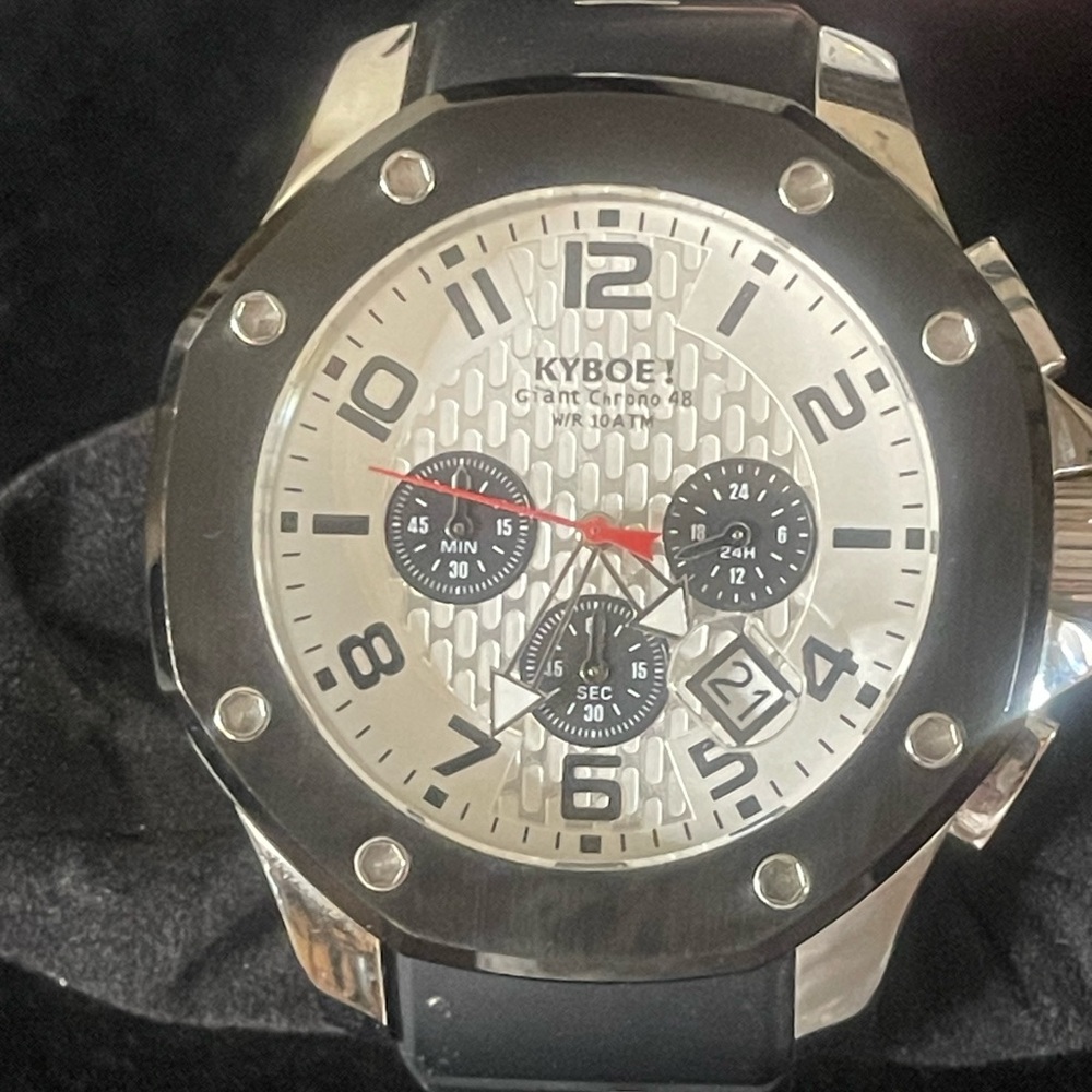Kyobe Giant 48 Men’s Watch - Retail $269
